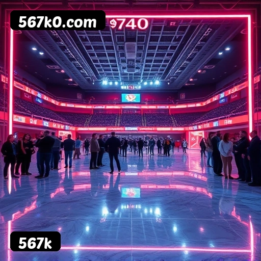 Apostas esportivas na 567k — ilustração editorial